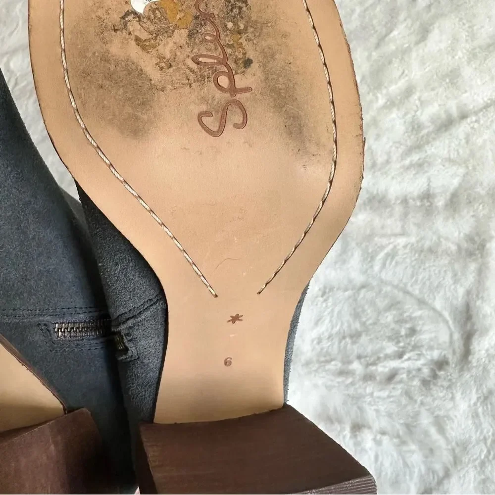 Splendid Women’s Callen Suede Buckle Ankle Bootie Size 9